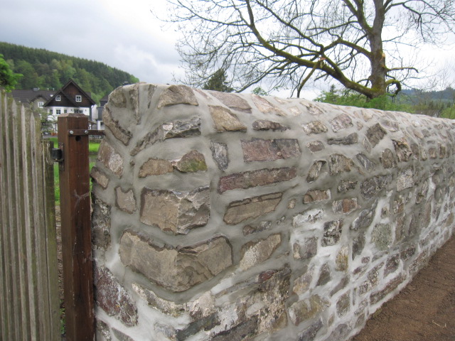 Sanierung - Natursteinmauer